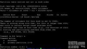 linux运维:Linux下添加新硬盘+分区及挂载详细步骤图解 linux运维:Linux下添加新硬盘+分区及挂载详细步骤图解